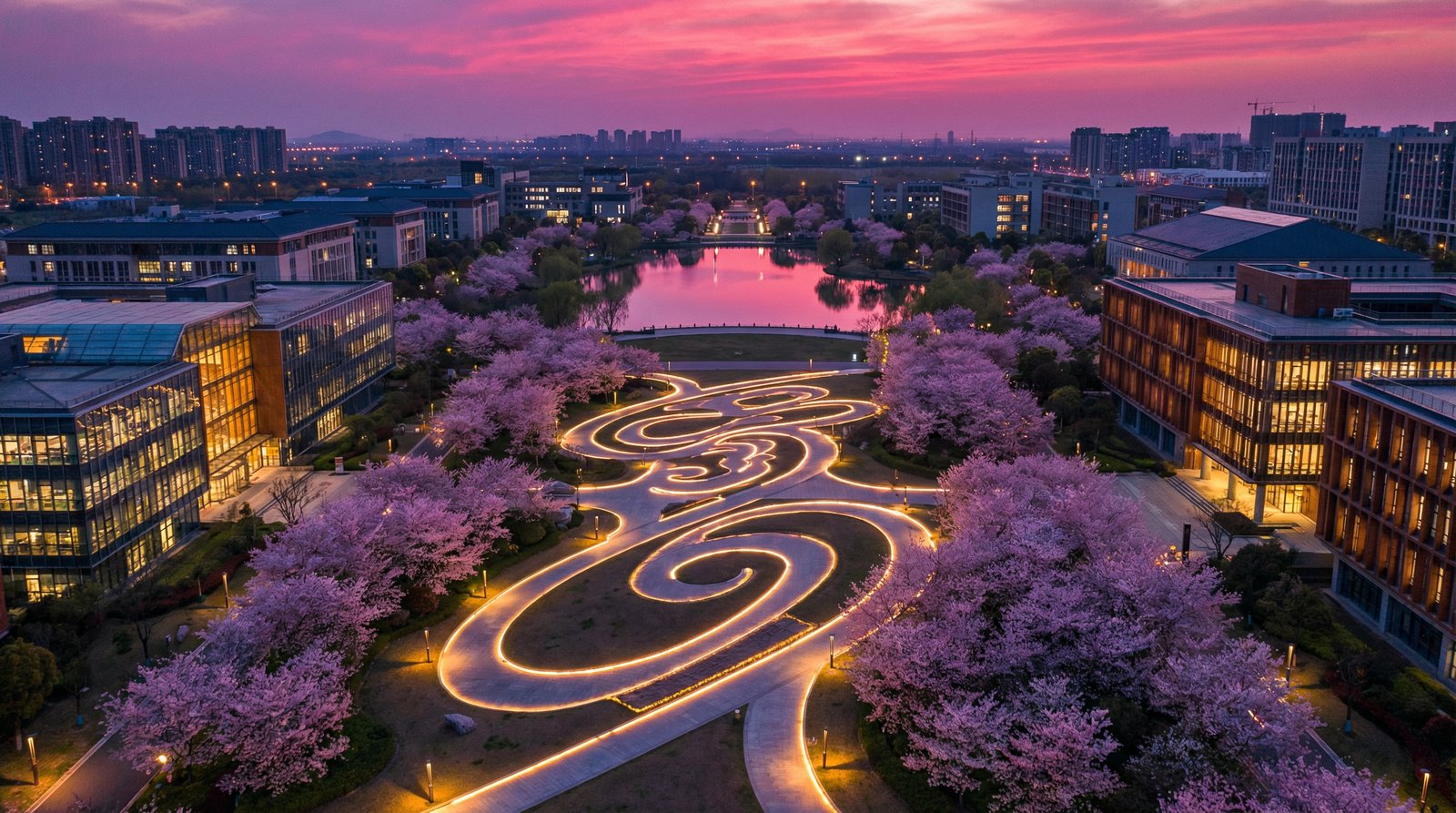 免费看片传媒航拍校园夜景传媒